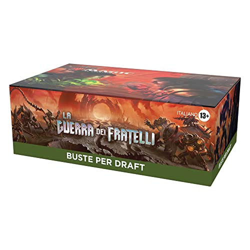 Magic The Gathering Confezione di buste per draft di   La Guerra dei Fratelli, 36 buste (Versione Italiana), Multi, D0323103 : Amazon.it: Giochi e giocattoli