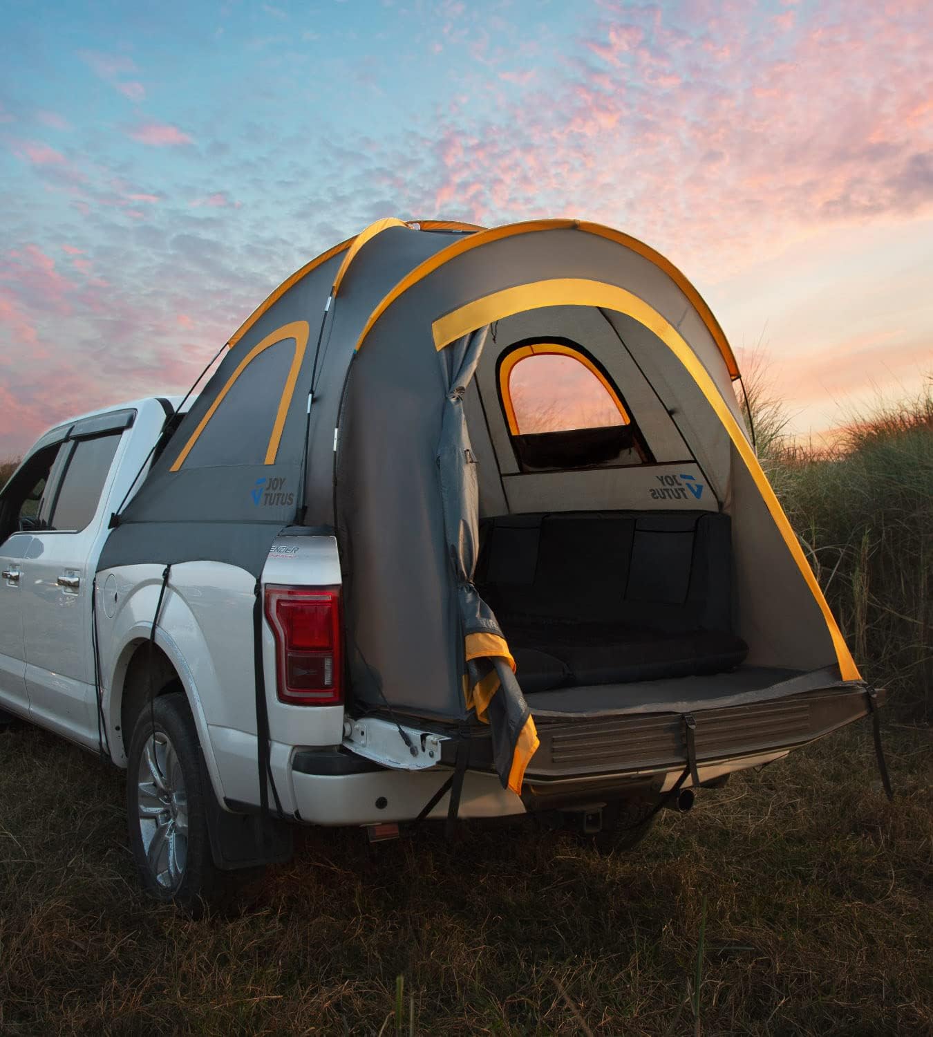 Truck Bed Tent with Rainfly Portable Pickup Truck Tent 5.5ft-5.8ft