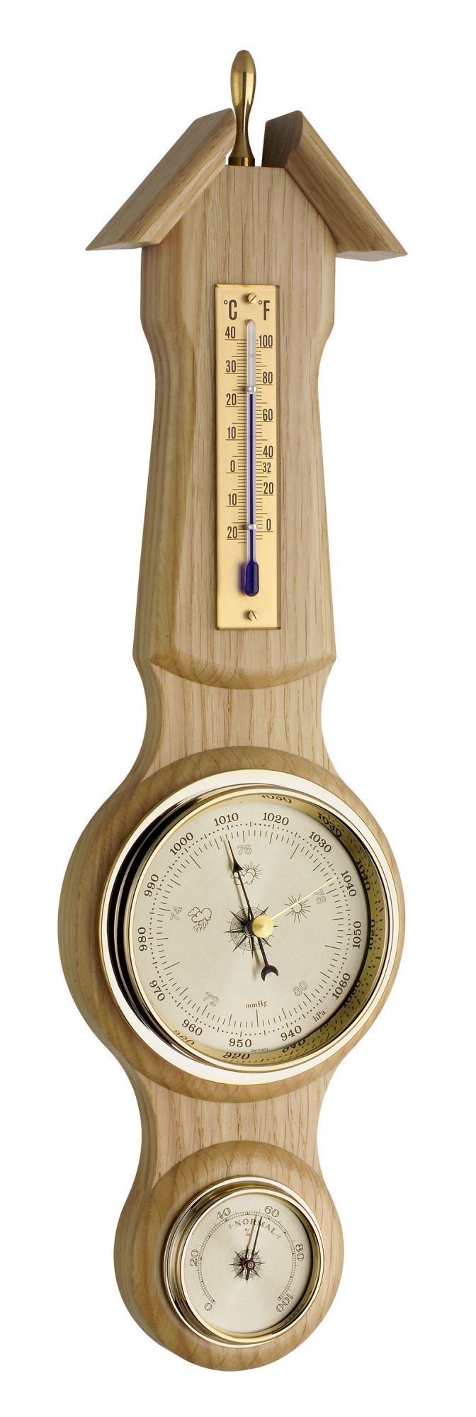 Wetterstation TFA 20.1040 Analoge Wetterstation aus Massivholz