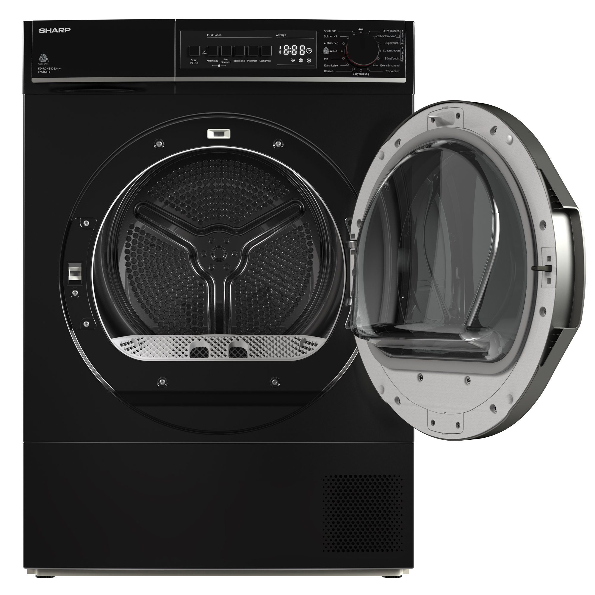 Wärmepumpentrockner KD-ROHB8GBA+++-DE