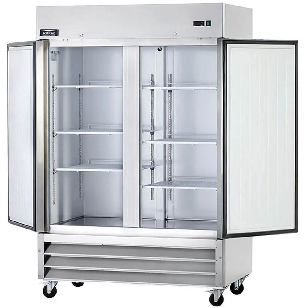 Arctic Air AF49 Two Section Reach-in Commercial Freezer - 49 cu. ft.