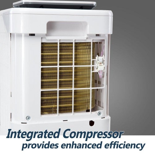 Ivation 11 Pint Small Compressor Dehumidifier &ndash; with Continuous Drain Hose for Smaller Spaces, Bathroom, Attic, Crawlspace and Closets &ndash; for Spaces Up to 216 Sq/Ft