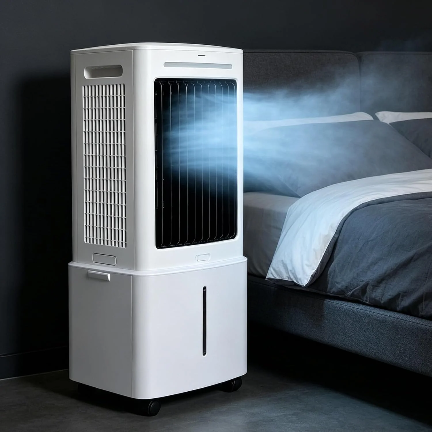 Klimaanlage Mobiles Klimagerät, 25 L, Weiß, Mobil Ohne Abluftschlauch