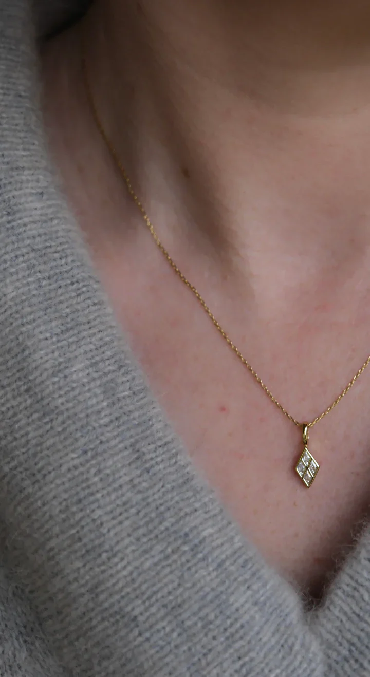 Mary K Argyle Zircon Necklace