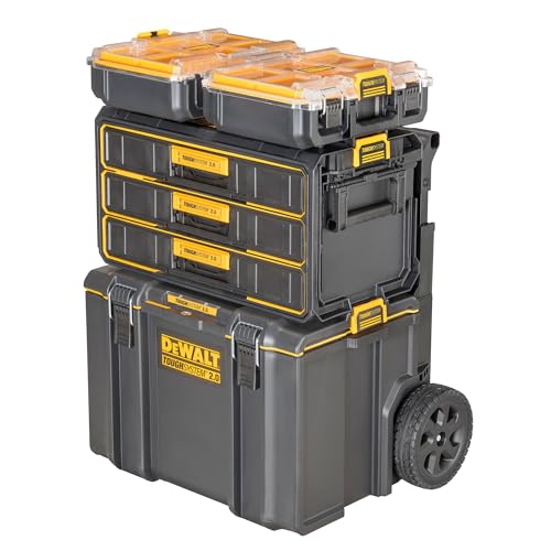 Dewalt Dwst08330 1 Unità 3 Cassetti, 3 Cassett Profondi in ABS, Compatibile con Moduli Tough System 2.0 e 1.0 : Amazon.it: Fai da te