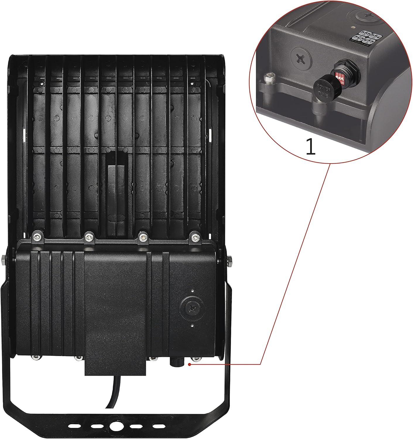 EMOS LED Strahler Profi Plus 300W, IP65 wasserdichtes Flutlicht für Feuchträume, Innen und Außen, Helligkeit 40000lm, Neutralweiß 4000K, CRI>80, Lebensdauer 50000h, 5 Jahre Garantie