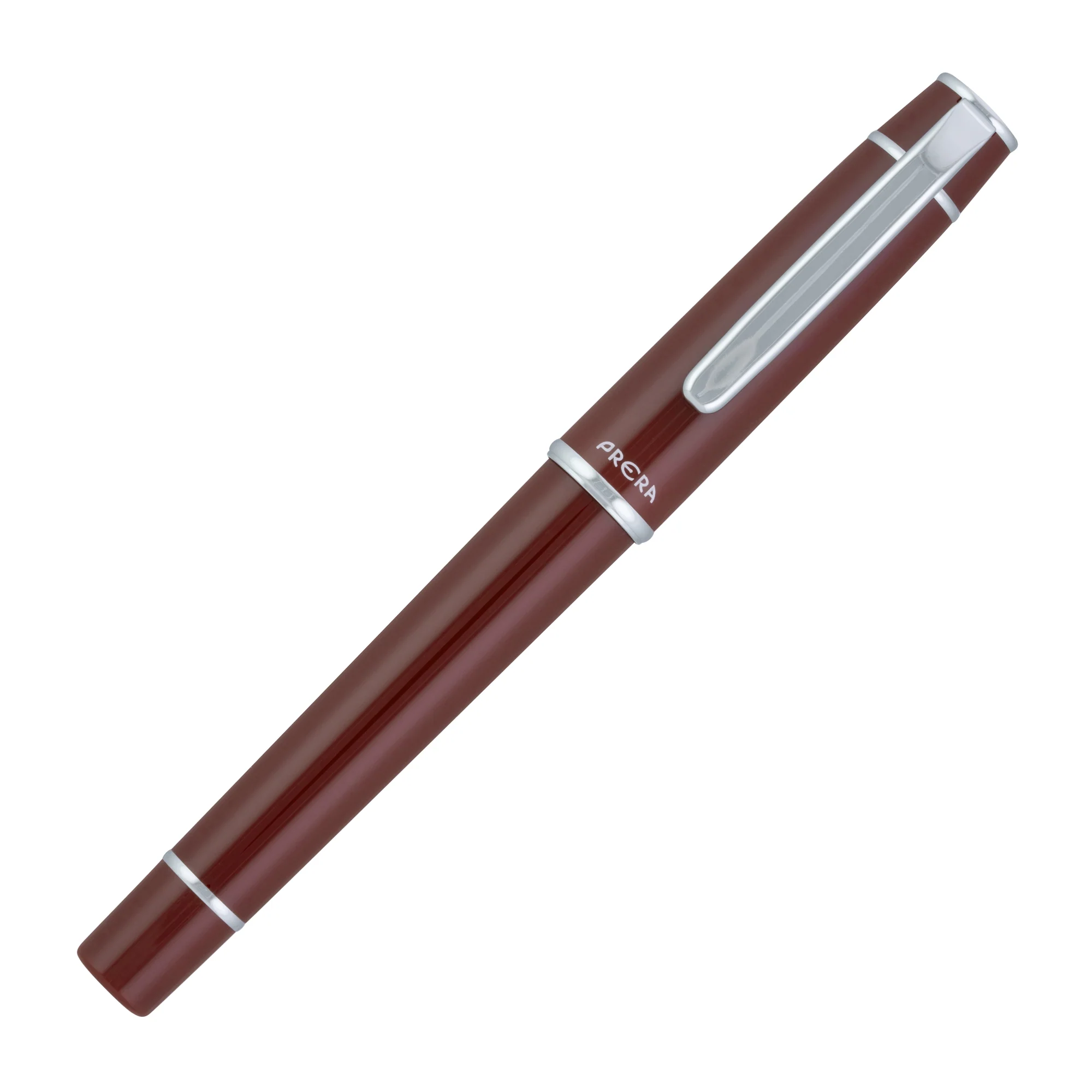 Pilot Prera Fountain Pen - Red Brown