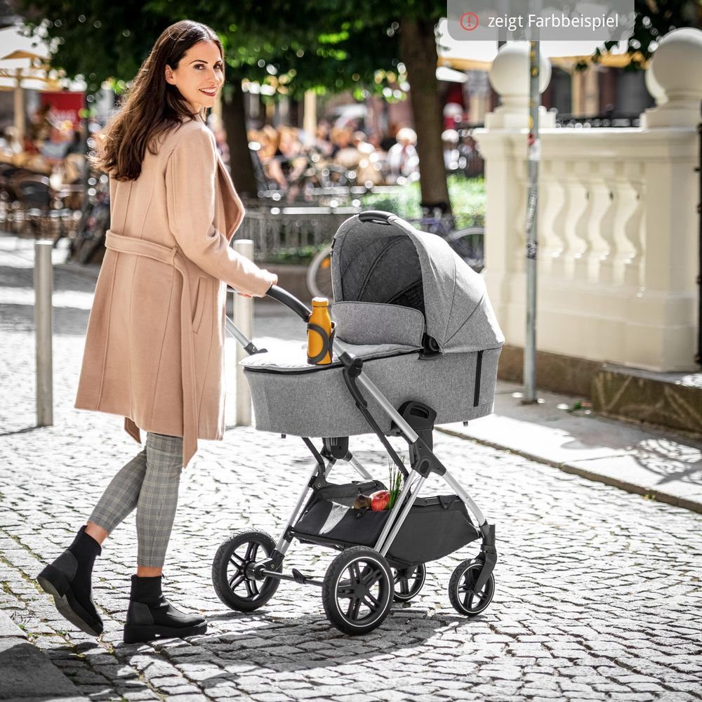 Kombi-Kinderwagen Vision X Duoset Black - Melange Black