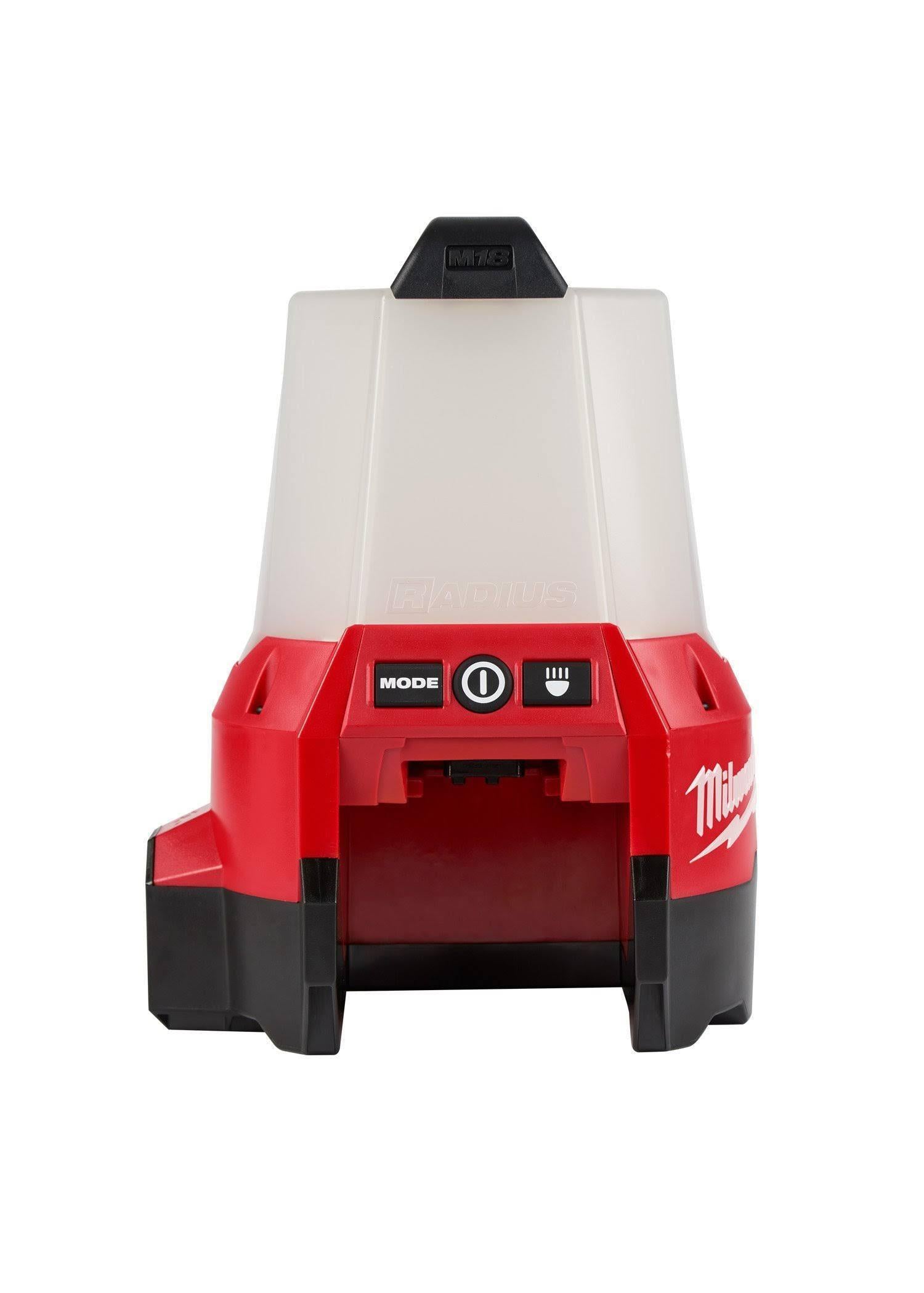 2144 20 M18 Radius Compact Site Light W  Flood Mode