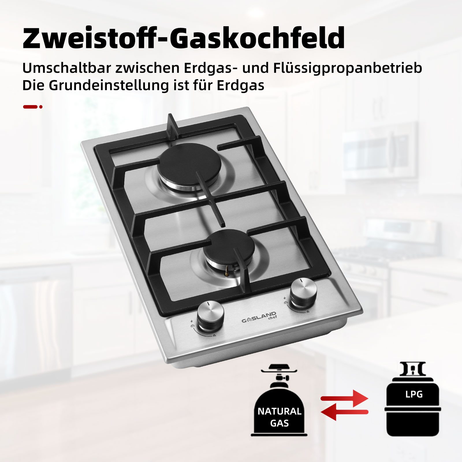 Gas-Kochfeld GH30SF