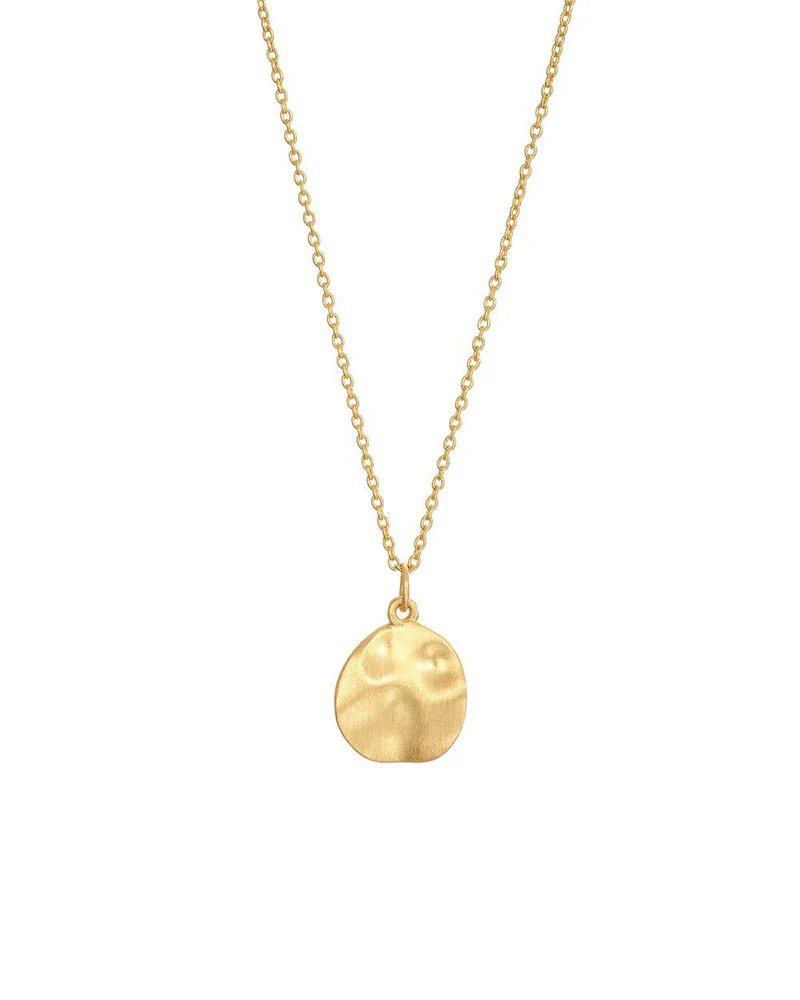 Mary-K Gold Cornflake Necklace