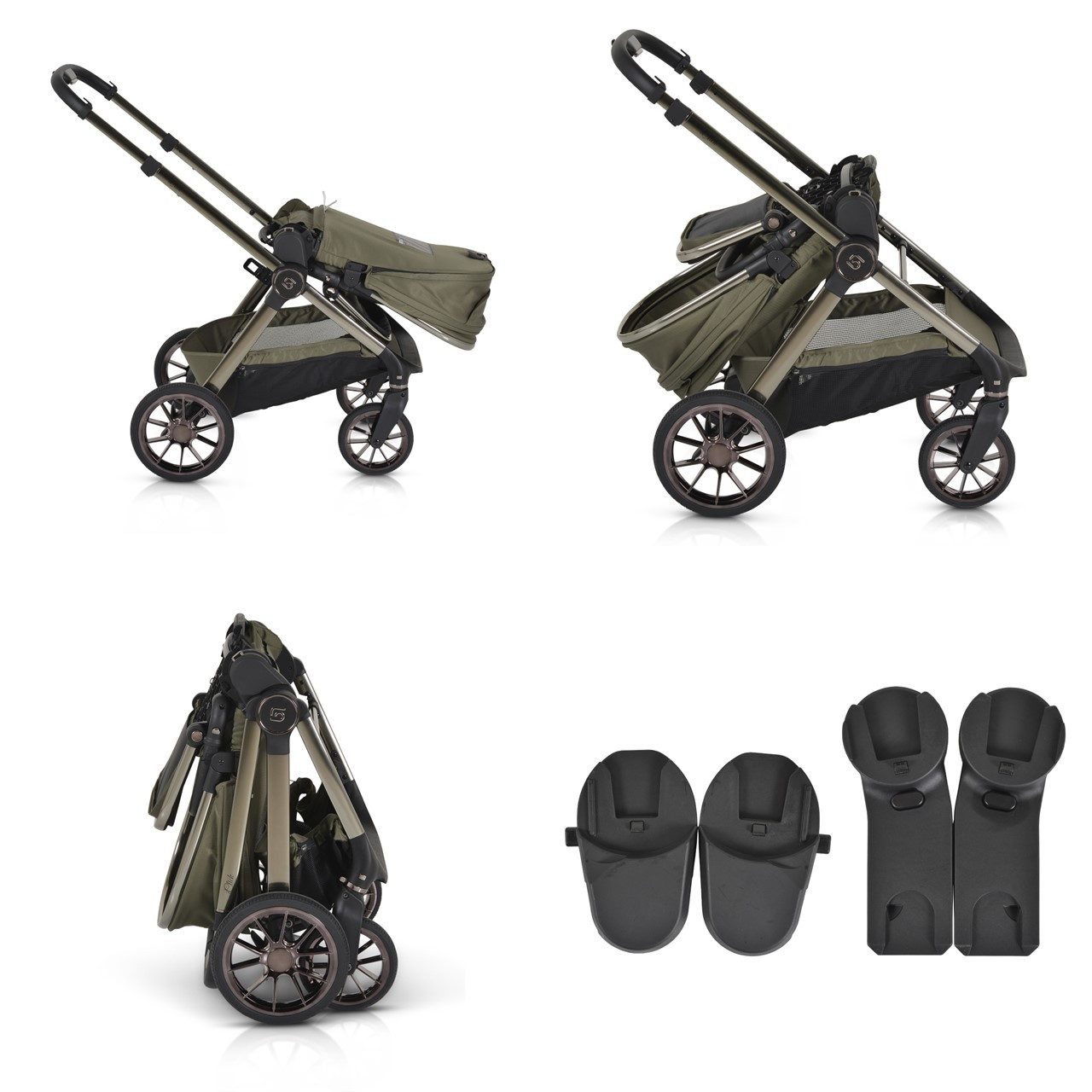 Kombi-Kinderwagen Kinderwagen 2 in1 iClick