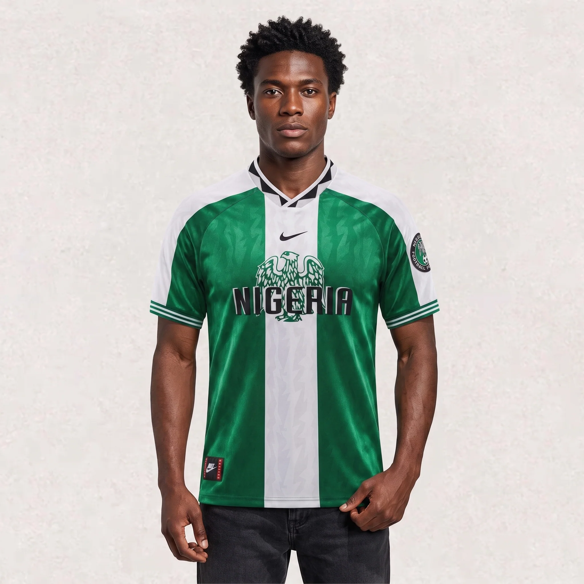 Nigeria 1996 Away Jersey
