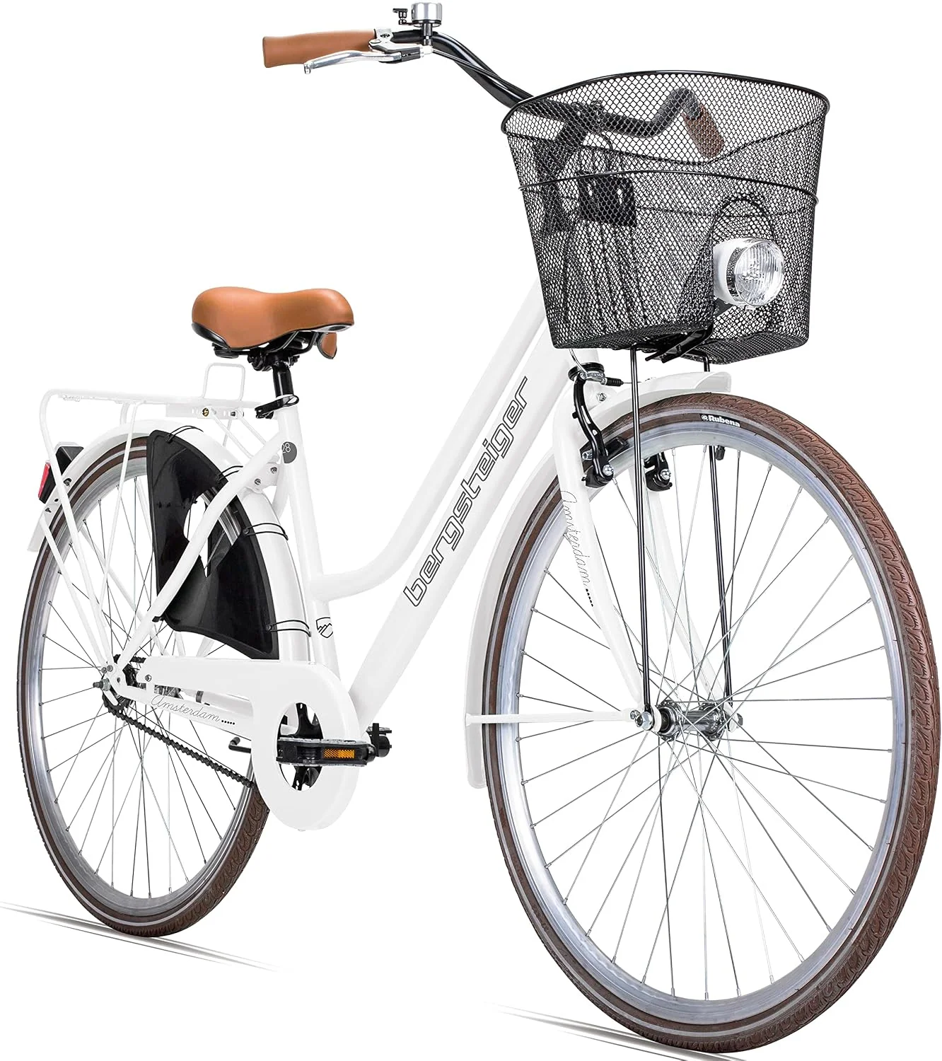 Bergsteiger Amsterdam 26/28 Zoll Citybike Damenfahrrad Retro Hollandrad 1 Gang