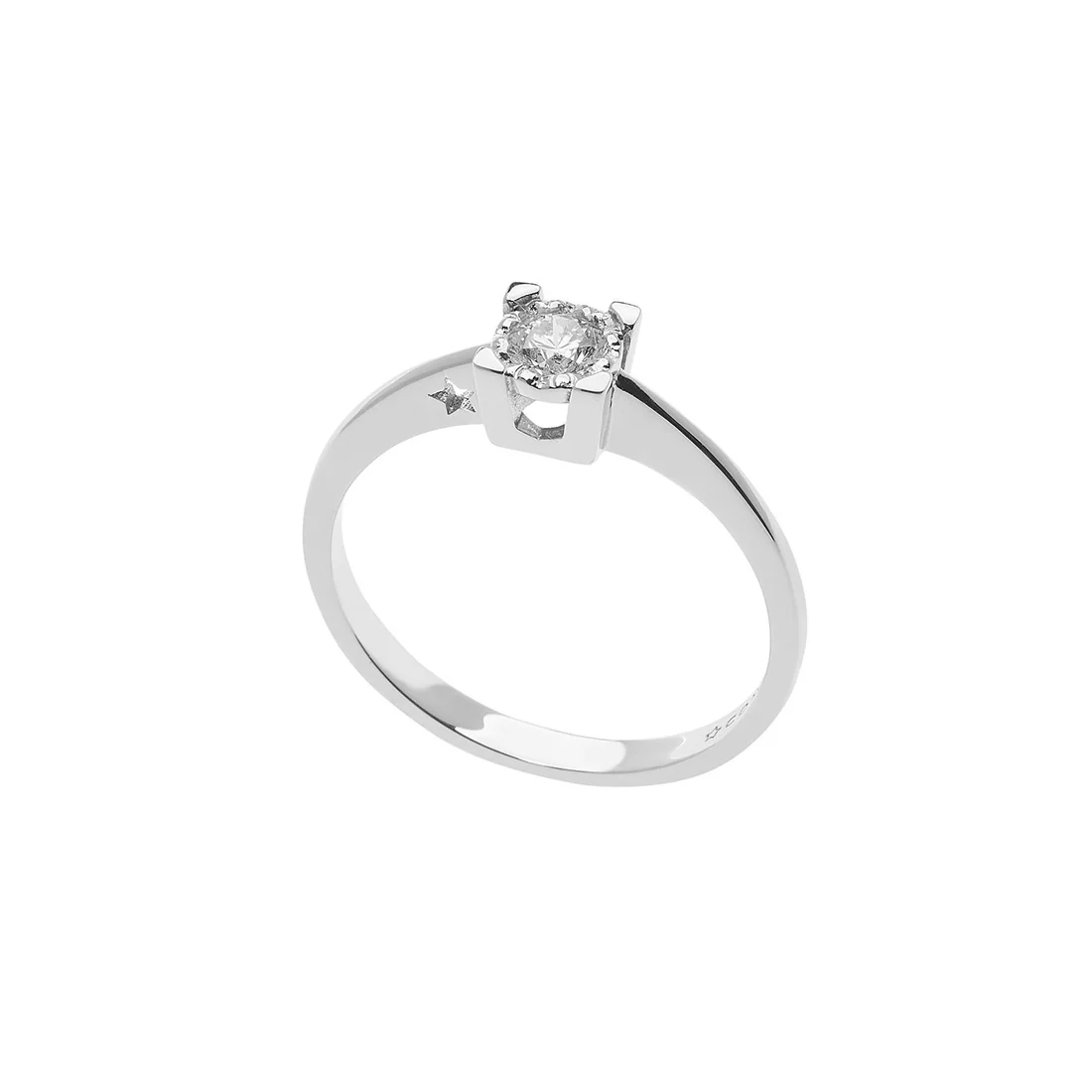 Anello solitario Comete Gioielli brillante ct 0,20 - ANB 2604