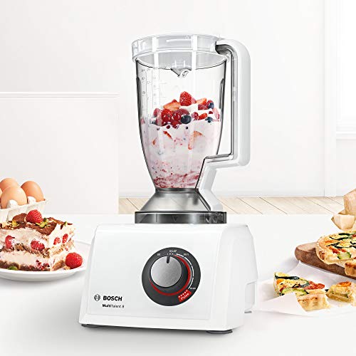 Bosch MC812W501 MultiTalent   Robot da Cucina Compatto, 1000 W, Ciotola XXL 3,9 l, Bianco/Bianco : Amazon.it: Casa e cucina