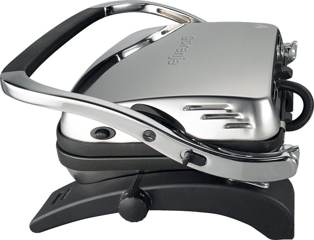 Tischgrill Gorenje Kontaktgrill 1800W Antihaftbeschichtet doppelte Grillfläche