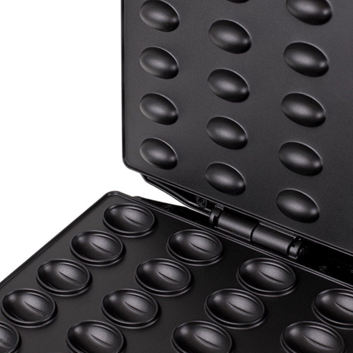 Waffeleisen AD 3039B Nusskeks-Maker – 24 Stück, 1600W in Schwarz
