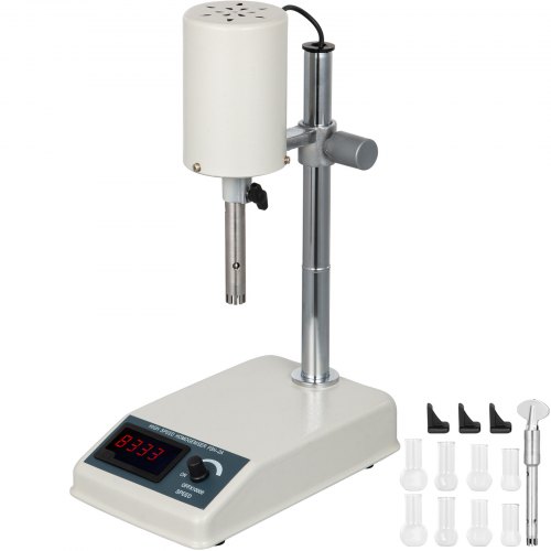 VEVOR Fsh 2A 1000ml Hochgeschwindigkeitshomogenisator Edelstahl Homogenisator Homogenisierer Laborspender 22000U pro min Mechanischer Homogenisator