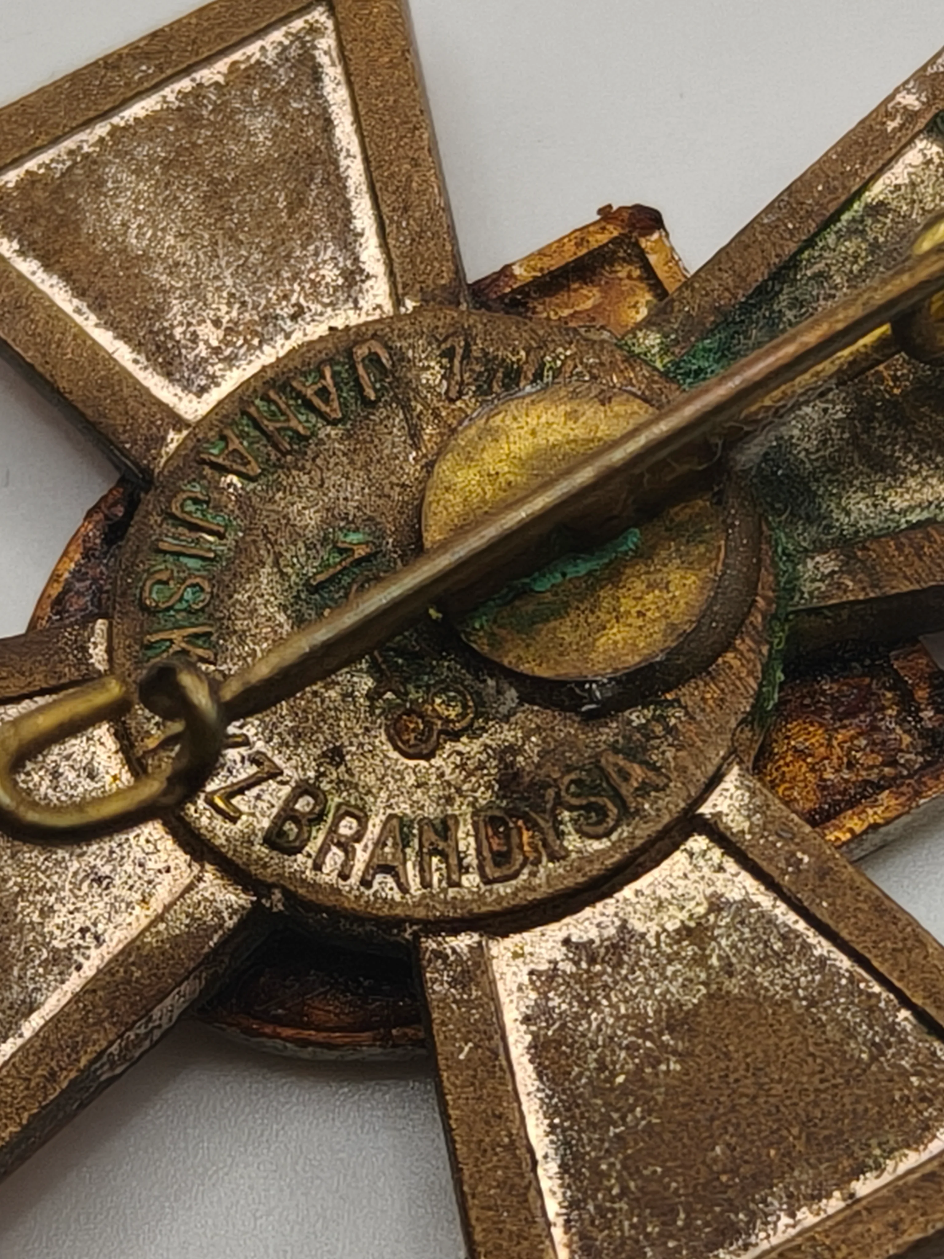 Badge excombatients of Baviera. Germany