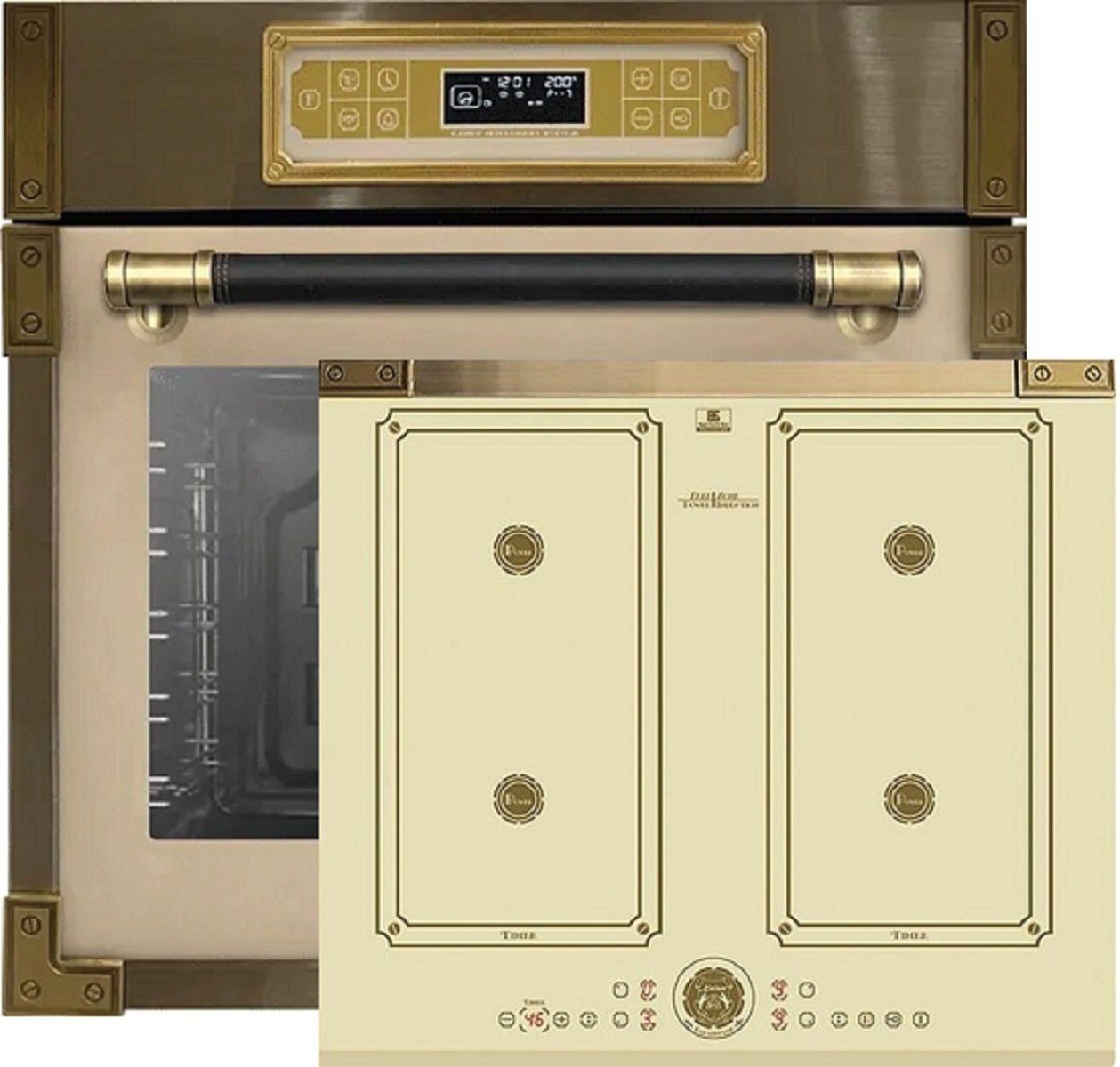 Backofen-Set EH 6726 ElfAD+KCT 6745 FI ElfAD.......