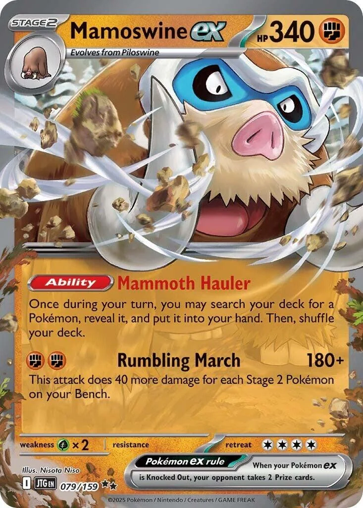 Mamoswine ex (079/159) (JTG)