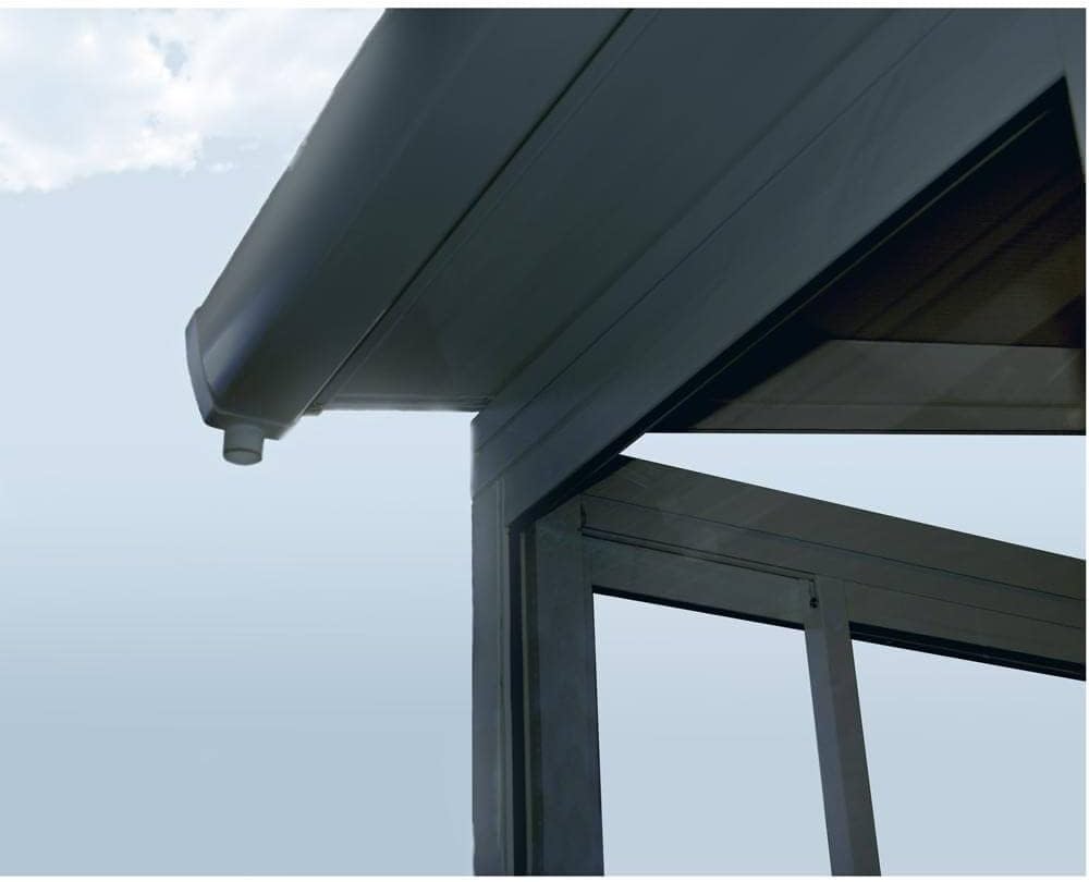 Palram Veranda San Remo - Giardino d'inverno, Grigio, 295 x 425 x 310 cm