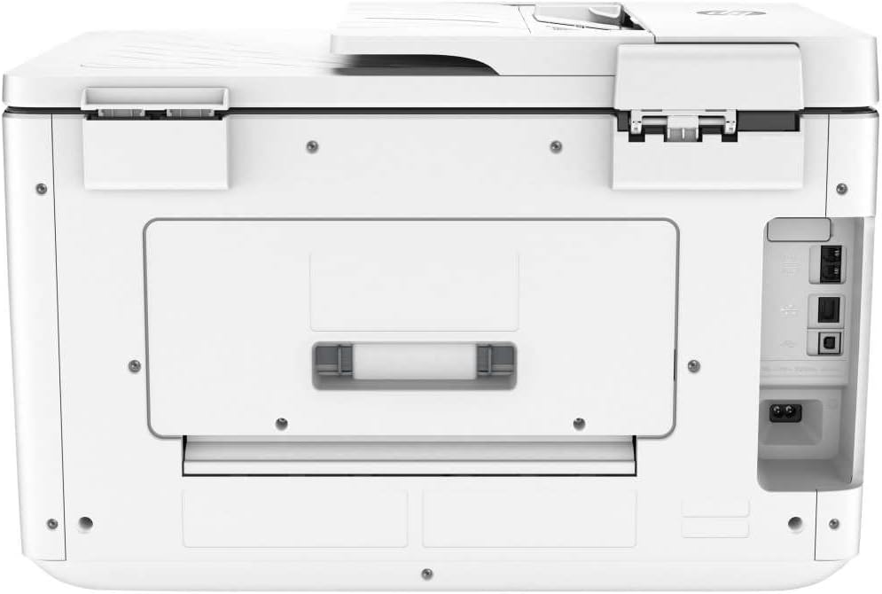 HP OfficeJet Pro 9720e A3-Multifunktionsdrucker, Drucken bis A3, 3 Monate gratis drucken mit HP Instant Ink inklusive, HP+, Drucker, Scanner, Kopierer, Fax, WLAN, LAN, Duplex, Airprint, Grau-Weiß