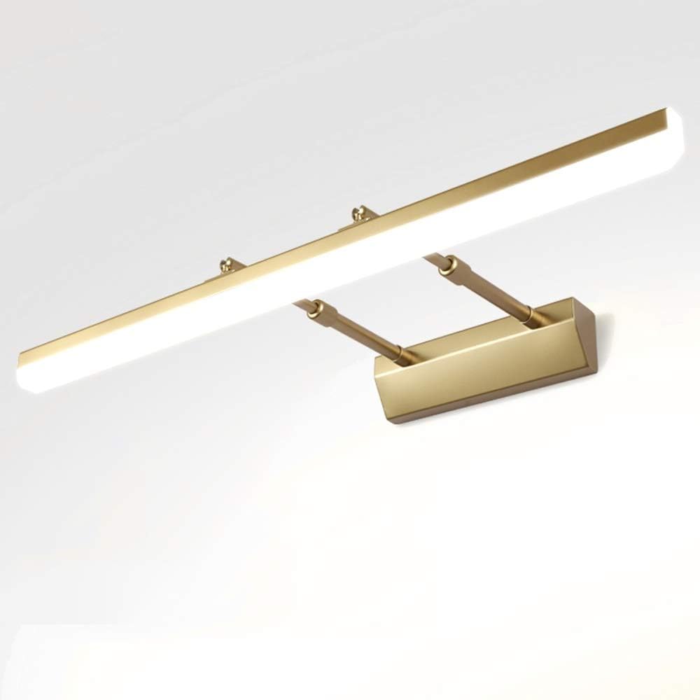 Skalierbare Led-Schminkspiegel Frontlampe - Metall-Badezimmerleuchte Schönheits-Make-Up Wandlampe Spiegellampe Bild Frontlampe/L 50Cm
