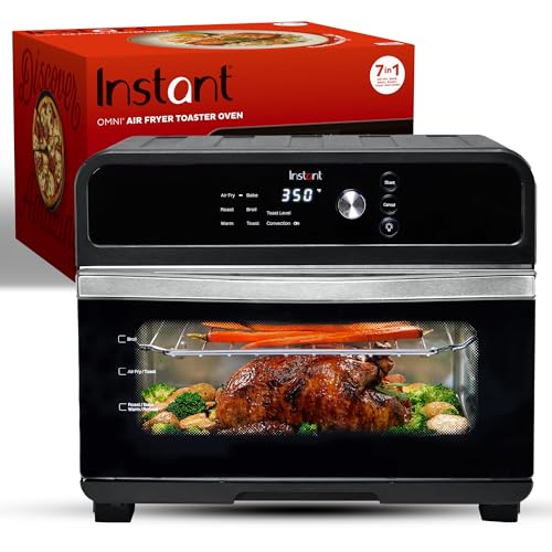 Instant Pot Omni 19QT/18L Toaster Oven Air Fryer, 7 in 1 Functions, Fits 12