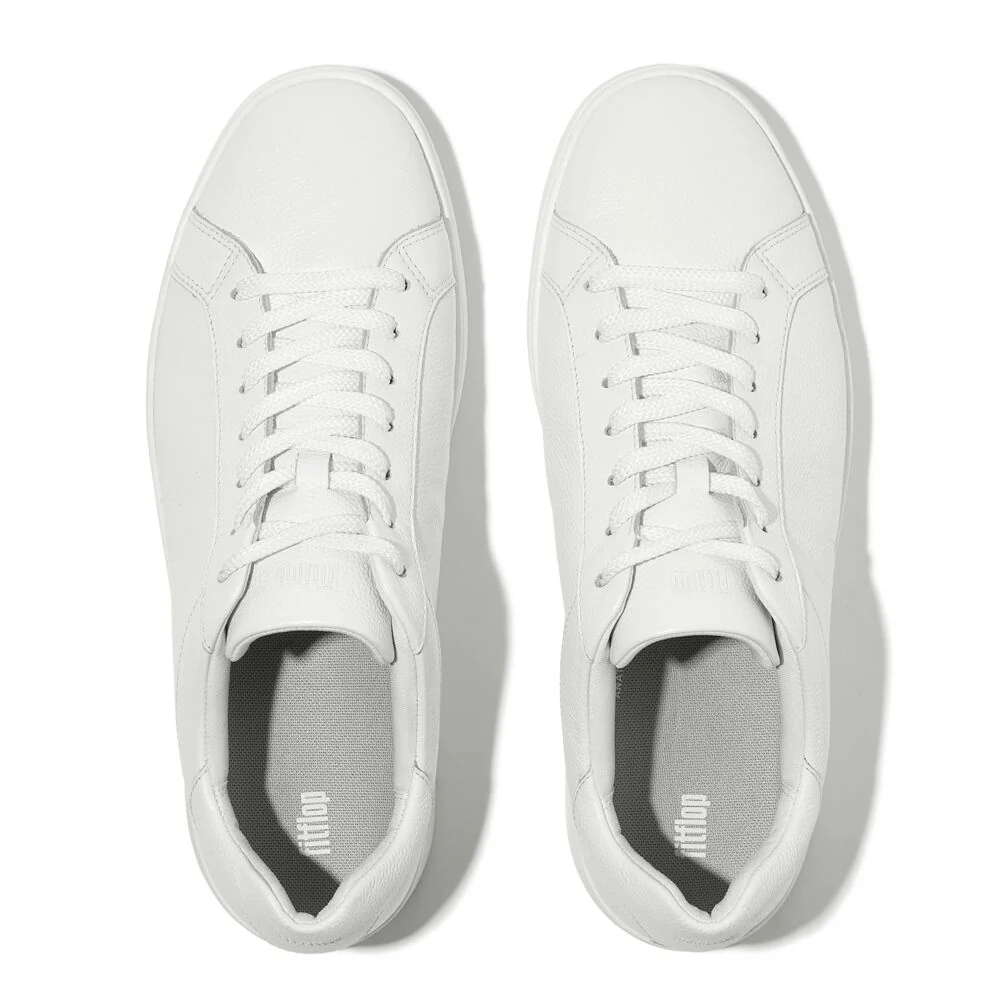 FitFlop RALLY II Herren White Leder Sneaker