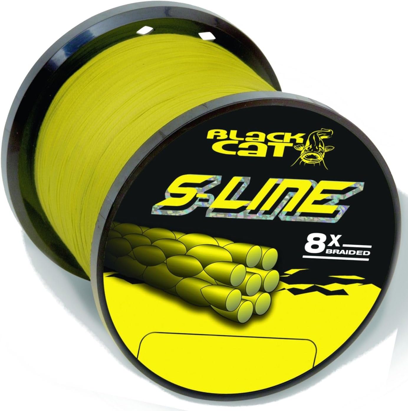 Black Cat S-Line Schnur - 3000m Wallerschnur