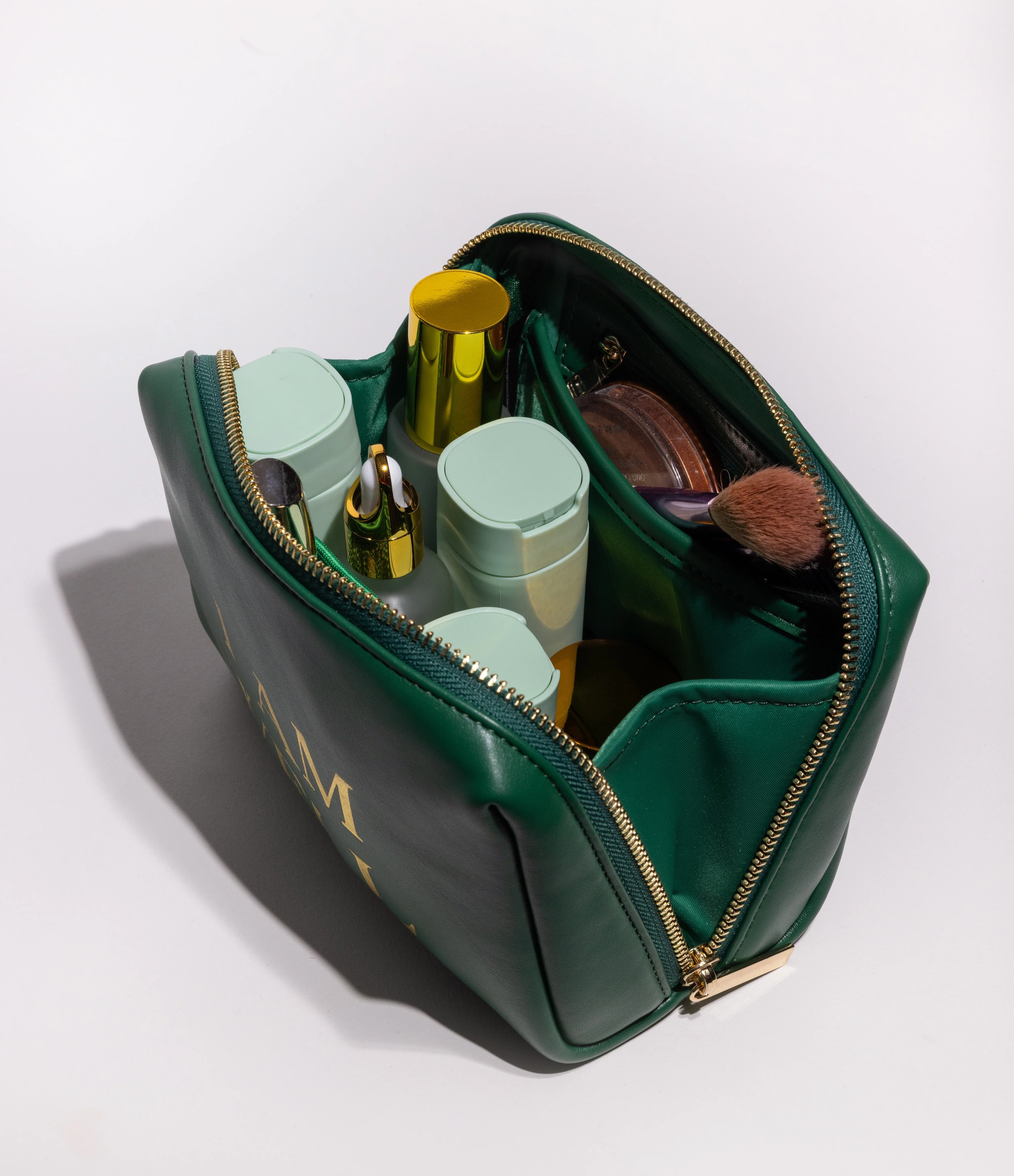 I AM WELL Wellness Pouch �C Emerald Green