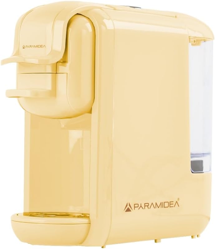 PYRAMIDEA Macchina per Caffè 3 in 1 Compatibile con Nespresso Dolcegusto e Cialde Bevande Fredde da 0,6L Caffè Latte ICP310CM