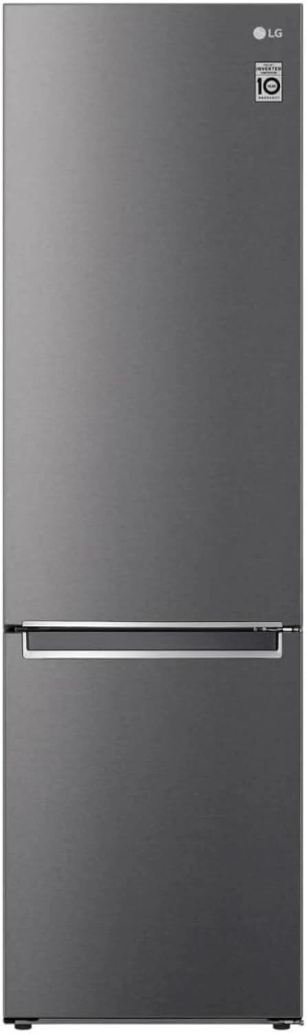 LG GBV22NCCEP Koel-vriescombinatie �C Smart Inverter Compressor, Total No Frost, Modern Flat Door Design, Mat Zwart Metallic, Energie-effici?ntie A