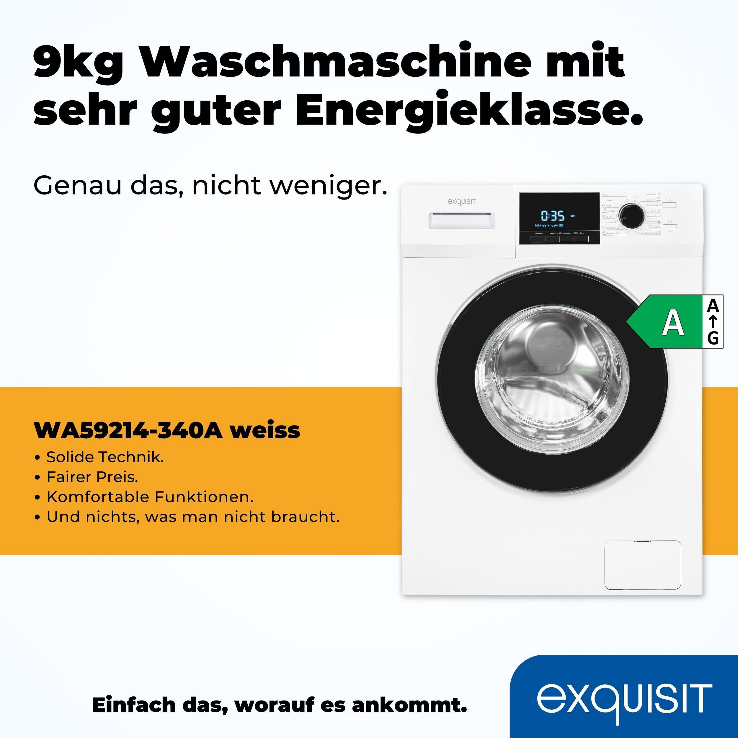 Waschmaschine WA59214-340A weiss