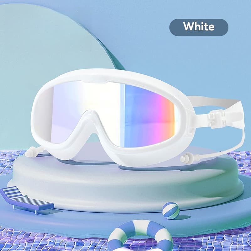 Electroplated Large-Frame Goggles - HD Anti-Fog For Kids & Adults