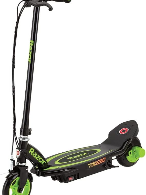 Razor Kids Electric Scooter with Hub Motor & Push Button Throttle, Ages 8