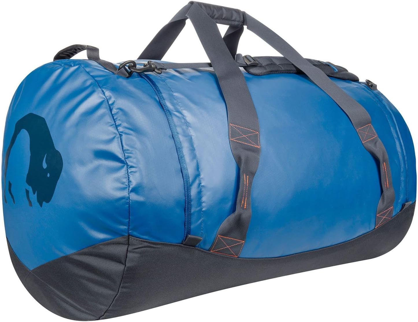 Tatonka Barrel XXL Reisetasche - 130 Liter - wasserfeste Tasche aus LKW-Plane mit Rucksackfunktion und großer Reißverschluss-Öffnung - Rucksacktasche - robust und pflegeleicht