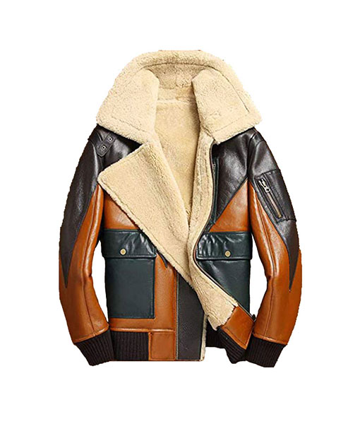 Shearling Bomber Jacket