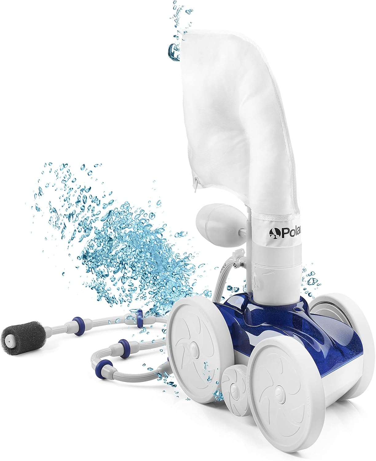 Polaris Vac-Sweep 280 Pressure-Side In-ground Pool Cleaner  Double Venturi Jet Powered  31ft of Hose with an All Purpose Debris Bag