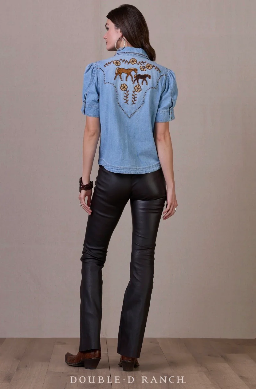 Double D Little Blues Pony Top