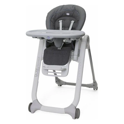 Chicco Polly Progress – Seggiolone Evolutivo 5 in 1 (Grey Melange)