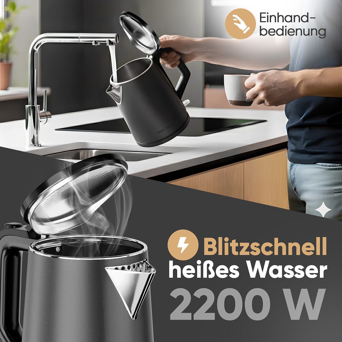 Wasserkocher PC-WK 1290