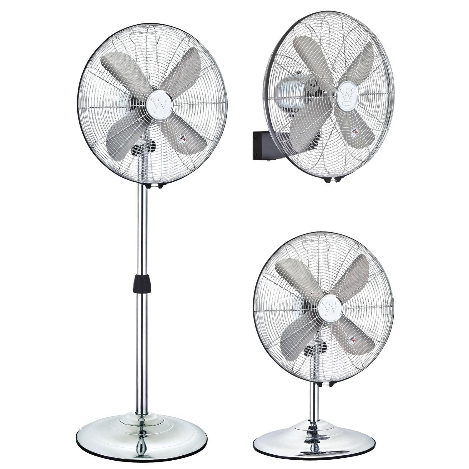Standventilator Westinghouse Stand Tisch & Wandventilator Silver Stream