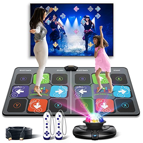 FWFX Tappetino da ballo elettronico per TV   Doppio/semplice cuscino da ballo senza fili con fotocamera HD, giochi di danza familiare per bambini e adulti, compleanno ragazzi e ragazze.. : Amazon.it: Giochi e giocattoli