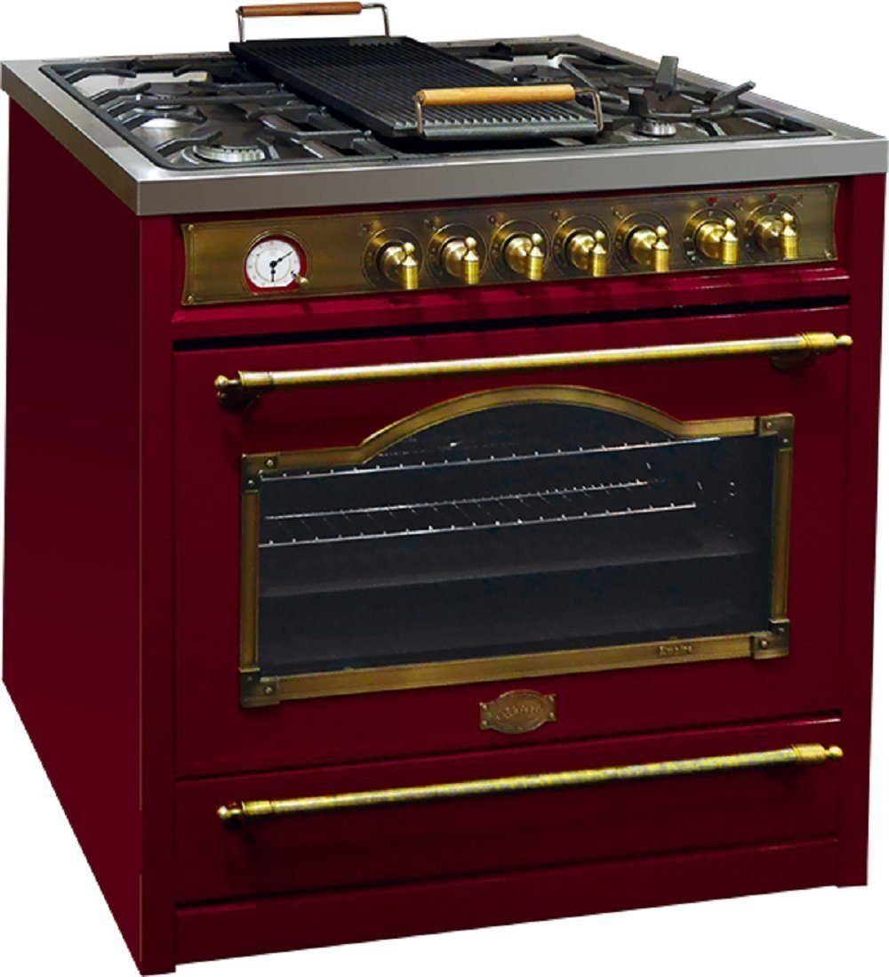 Gas-Standherd HGE 93555 RotEm//5 Jahres Garantie
