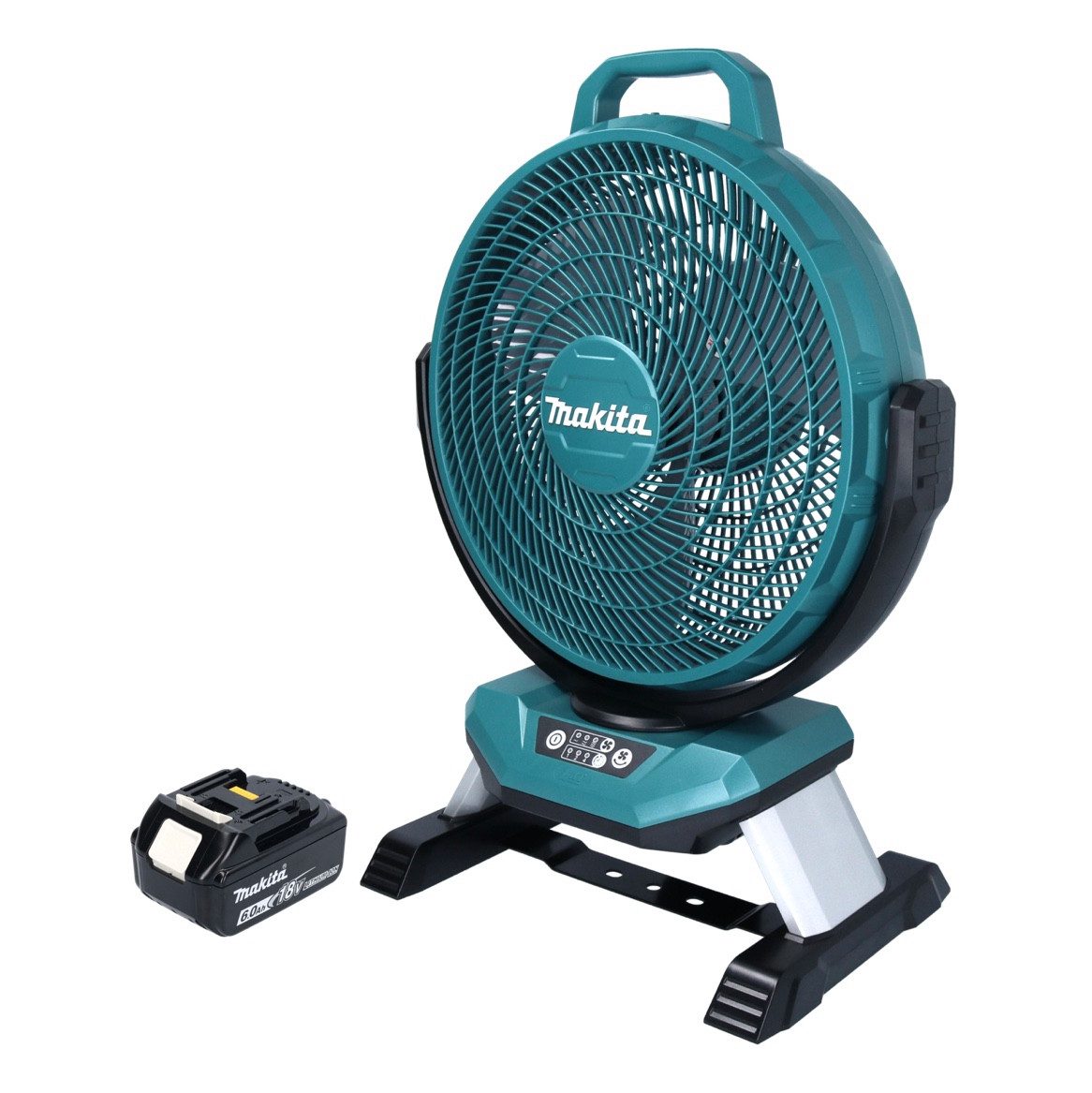 Akku-Standventilator DCF 301 G1 Akku Ventilator Lüfter 18 V 33 cm + 1x Akku 6,0 Ah - ohne