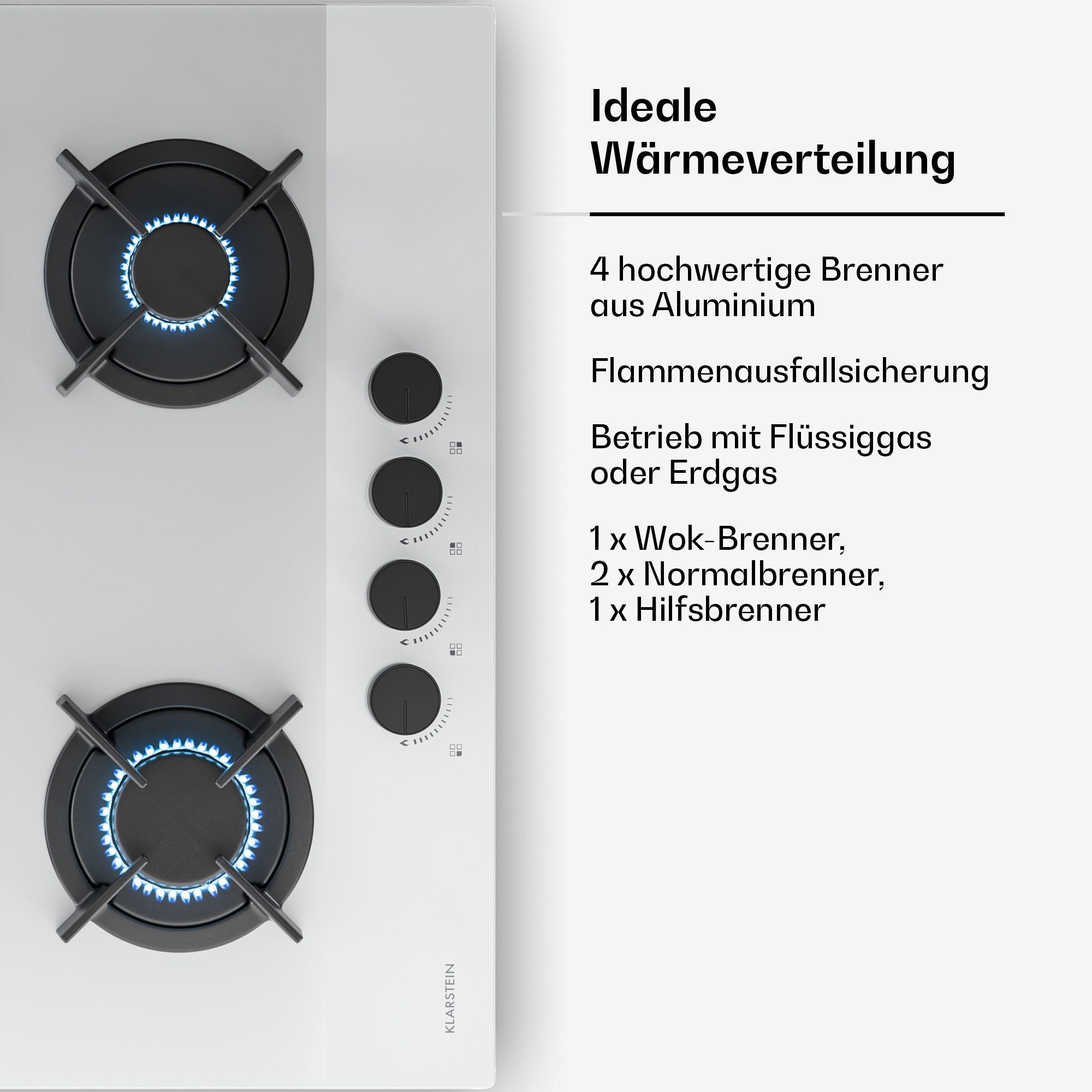 Gas-Kochfeld Velaire