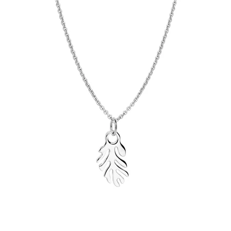 Newbridge Silverware Wish Feather Pendant